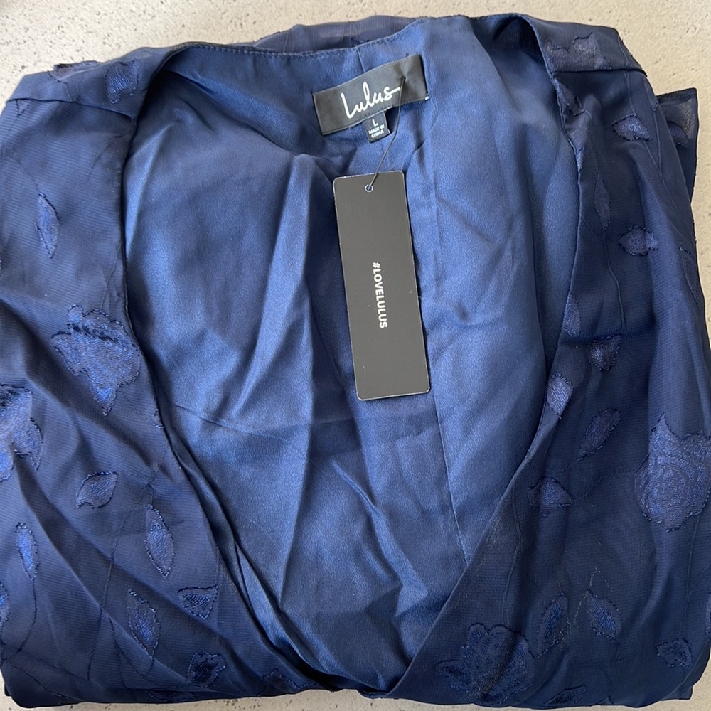 Blue wrap dress — BNWT - Picture 6 of 6